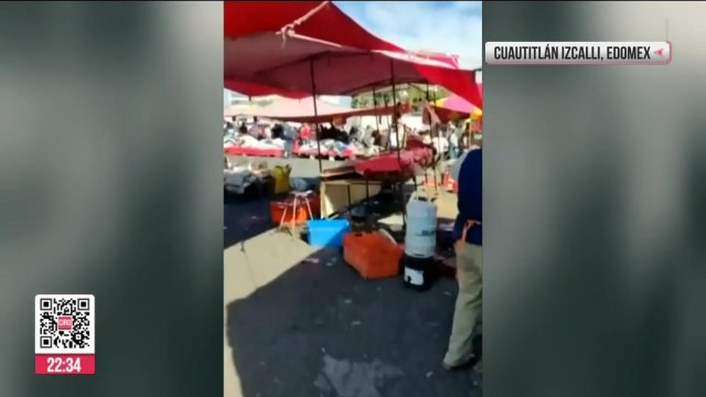Balacera en tianguis de Cuautitlán Izcalli dejó un muerto