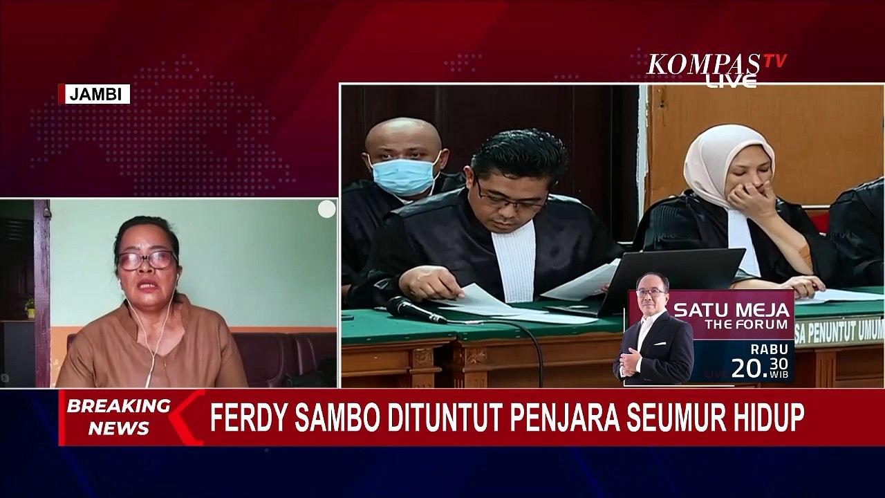 Ibu Yosua Ungkap Kekecewaan JPU Hanya Tuntut Ferdy Sambo Dipenjara Seumur Hidup!