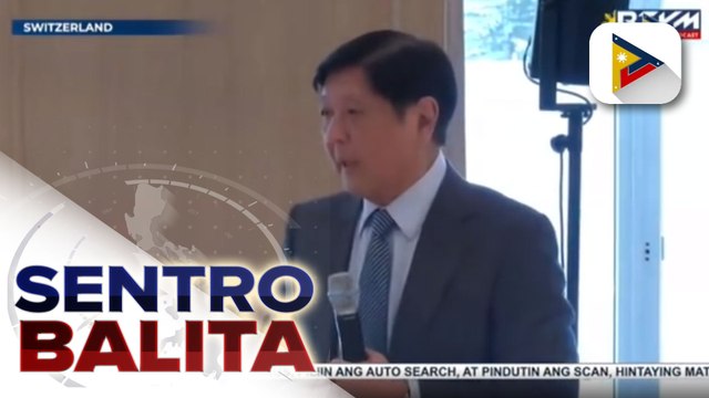 Opening speech ni Pres. Ferdinand R. Marcos Jr. sa World Economic Forum ngayong araw, inaabangan