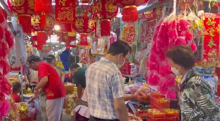 "ตรุษจีน 2566" บรรยากาศซื้อของไหว้คึกคัก คาดวันจ่ายคนแน่น