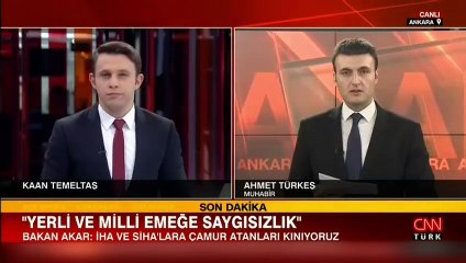Milli Savunma Bakanı Hulusi Akar: İHA/SİHA’lar ile onları üretenlere çamur atanları kınıyoruz