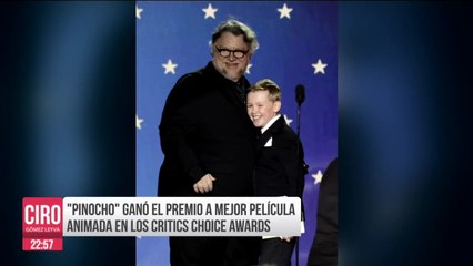 “Pinocho” de Guillermo del Toro gana premio en Critics Choice Awards