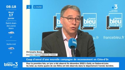 Recensement : Christophe Basso, directeur régional adjoint de l'Insee