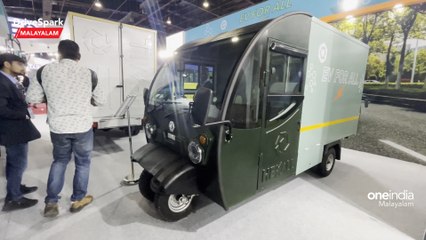 Auto Expo 2023: Hexall Mammoth M Goods Carrier | Malayalam Drivespark | Manu Kurian