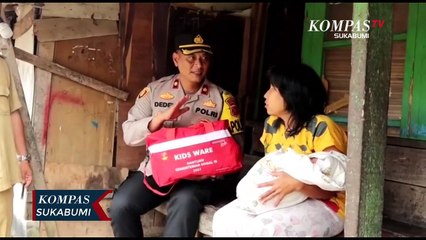 Lahiran Mandiri Kapolsek Bersama Dinsos Berikan Bantuan