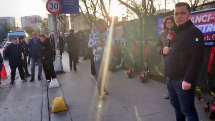 Kadıköy’de kaldırımlardaki scooter araçlar toplanmaya başladı