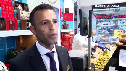 Yolda gördüğü beton engelleri baklavaya benzeten genç kadına ' fıstıklı baklava yağdı'