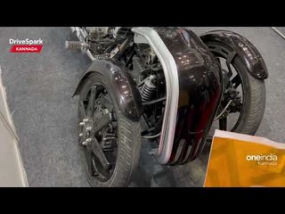 Auto Expo 2023: Hyderabad Trike Conversion Kit Walkaround | Punith Bharadwaj | KANNADA DriveSpark