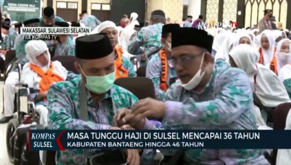 Masa Tunggu Haji Di Sulsel Mencapai 36 Tahun