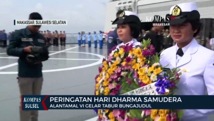 Peringatan Hari Dharma Samudera, Lantamal Vi Gelar Tabur Bunga