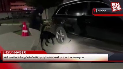 Adana'da 'aile görünümlü uyuşturucu sevkiyatına' operasyon