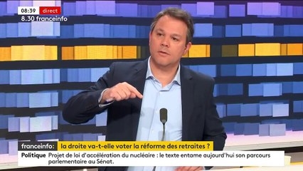 Réforme des retraites : "La grève oui, les abus du droit de grève non", affirme Xavier Bertrand