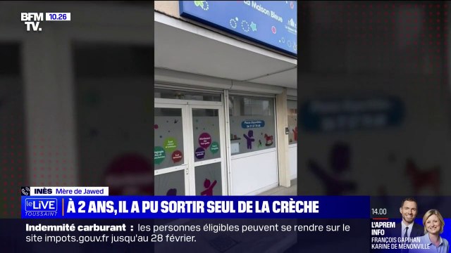 Ils se sont excusés : la mère du bébé de 2 ans qui s'est échappé d'une crèche dans les Yvelines témoigne sur BFMTV