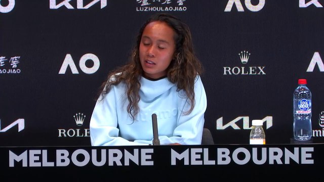 Open d'Australie 2023 - Leylah Fernandez : Caroline Garcia is a great tennis player. I feel like she has found her groove once again, and I think it will be an interesting matchup, and I can't wait to play her