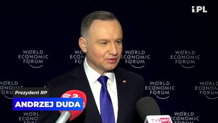 Download Video: Duda w Davos: liczę, że kolejne kraje przekażą Ukrainie czołgi Leopard