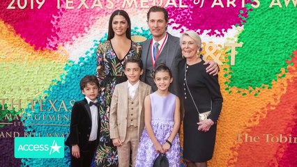 Matthew McConaughey & Camila Alves' Son Seen In Rare Pic For Birthday