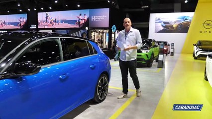 En direct du Salon de Bruxelles 2023 - le stand Opel