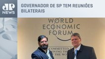 Tarcísio se encontra com líderes de grandes grupos em Davos