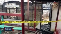 Diduga Korsleting Listrik, Rumah Dinas Kapolda Papua Ludes Terbakar