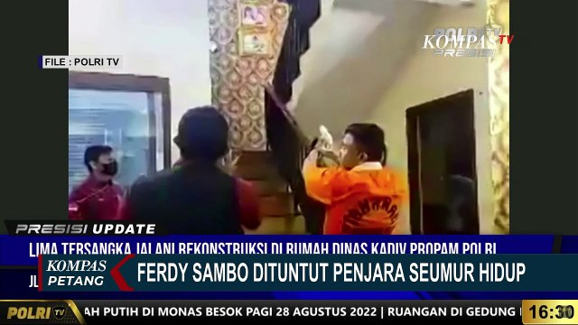 Jaksa Yakini Tak Hanya Eliezer, Ferdy Sambo Juga Ikut Tembak Brigadir Yosua Hutabarat