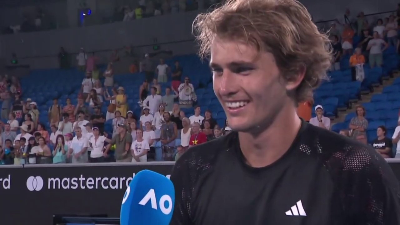 Open d'Australie 2023 - Alexander Zverev : "This Australian Open is already a success for me !"