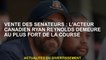 Vente de sénateurs: L'acteur canadien Ryan Reynolds reste au plus fort de la course