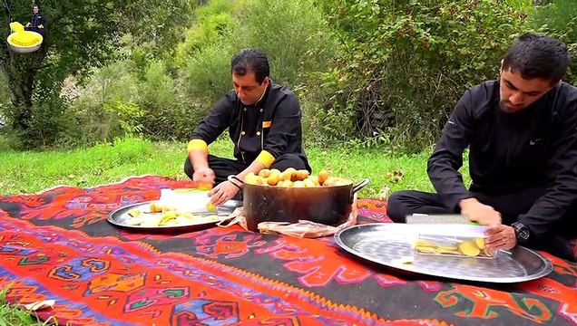 Roasted sweet potato chips - Cheetos potatoes chips - Crispy potato fries by Wilderness Cooking