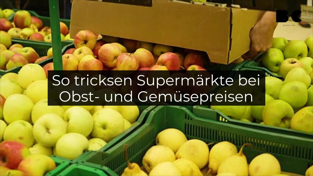 So tricksen Supermärkte bei Obst- und Gemüsepreisen