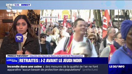 Prisca Thevenot sur les retraites: "La finalité de notre réforme, elle est sociale"