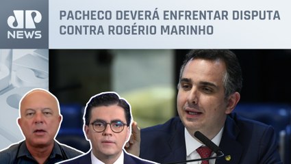 Vilela e Motta analisam tentativa de reeleição de Rodrigo Pacheco no Senado