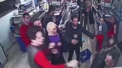 Kart bakiyesi kavgasında yeni görüntüler ortaya çıktı! İşte o anlar