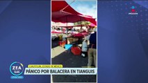 Balacera en tianguis de Cuautitlán Izcalli causa pánico