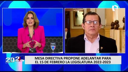 Eduardo Salhuana: “Necesitamos dar estabilidad al Gobierno de Dina Boluarte”