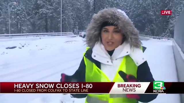 Sierra travelers on Interstate 80 deal with traffic jams, delays