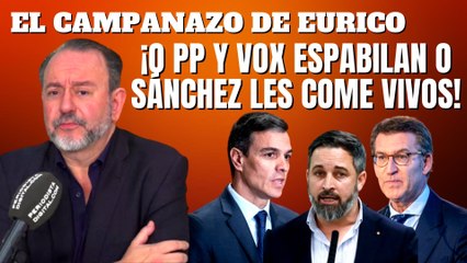 Eurico Campano: “¡O PP y VOX espabilan o Sánchez les come vivos!”