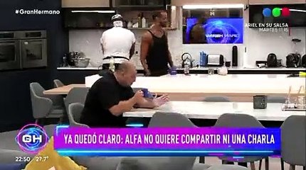 Ariel volvió a hablarle y Alfa no lo perdonó: "Me molesta cuando me hablás"