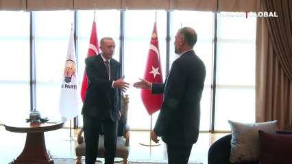 Cumhurbaşkanı Erdoğan, İran Dışişleri Bakanı Abdullahiyan'ı kabul etti