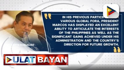House Speaker Martin Romualdez, kumpisyansang matatamo ang mas maunlad na bansa sa tulong ng mga makukuhang investments ni Pres. Ferdinand R. Marcos Jr. sa World Economic Forum