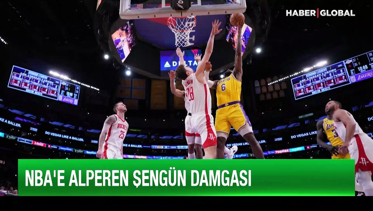 Alperen Şengün'den NBA'de kariyer rekoru!