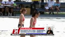 NCAA beach volleyball tournament,nagsimula na sa Subic, Zambales | 24 Oras