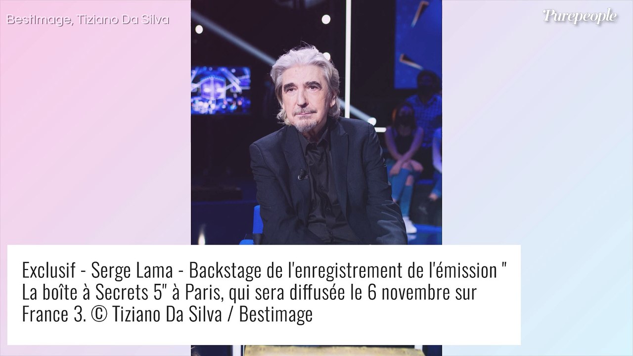 "Ils m'ont caché la mort de Liliane" : Serge Lama se livre comme rarement sur le décès brutal de sa fiancée