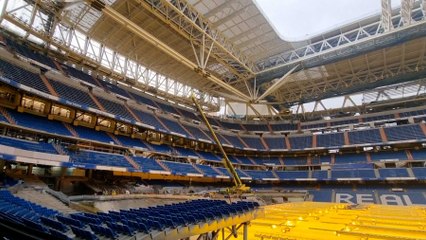 El Bernabéu prepara la llegada de la 'visera'