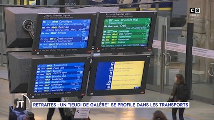 Le journal : Retraites : un "jeudi de galère" se profile dans les transports