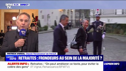 Patrick Vignal sur les retraites: "En France on a un peu de mal à faire consensus politique"