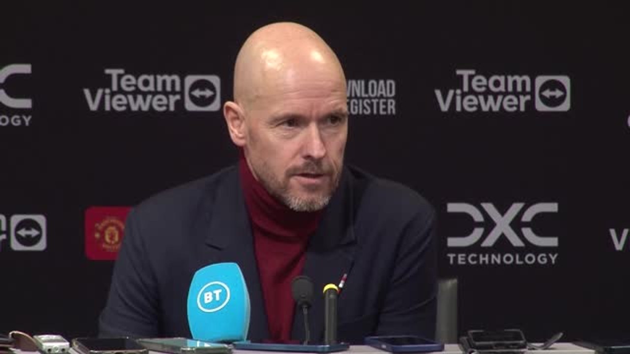Ten Hag: 'Müssen Siege auch feiern'