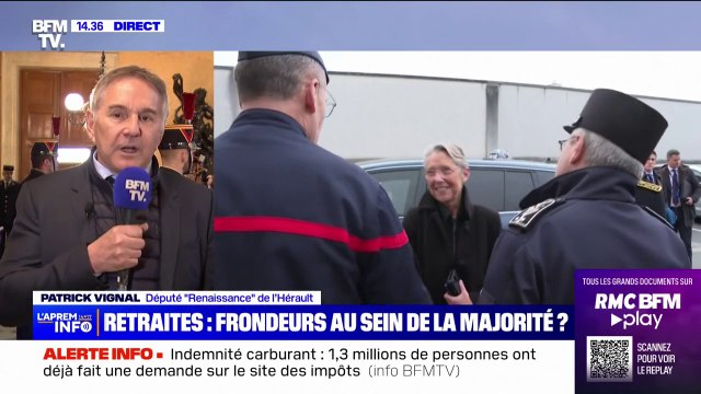 Patrick Vignal sur la réforme des retraites: Si ça n'évolue pas, je ne voterai pas cette loi