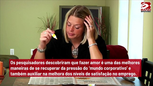 Estudos afirmam que vida sexual ativa pode aliviar estresse no trabalho