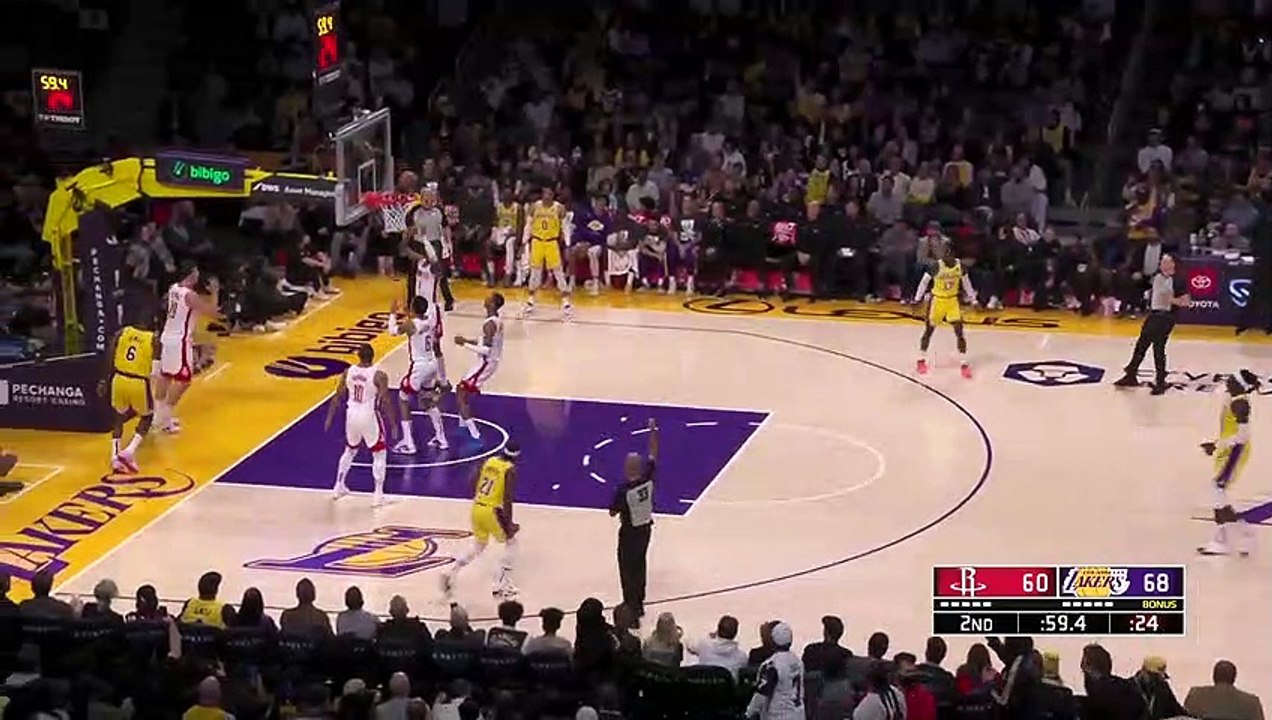 El increíble partido de LeBron James ante Houston Rockets