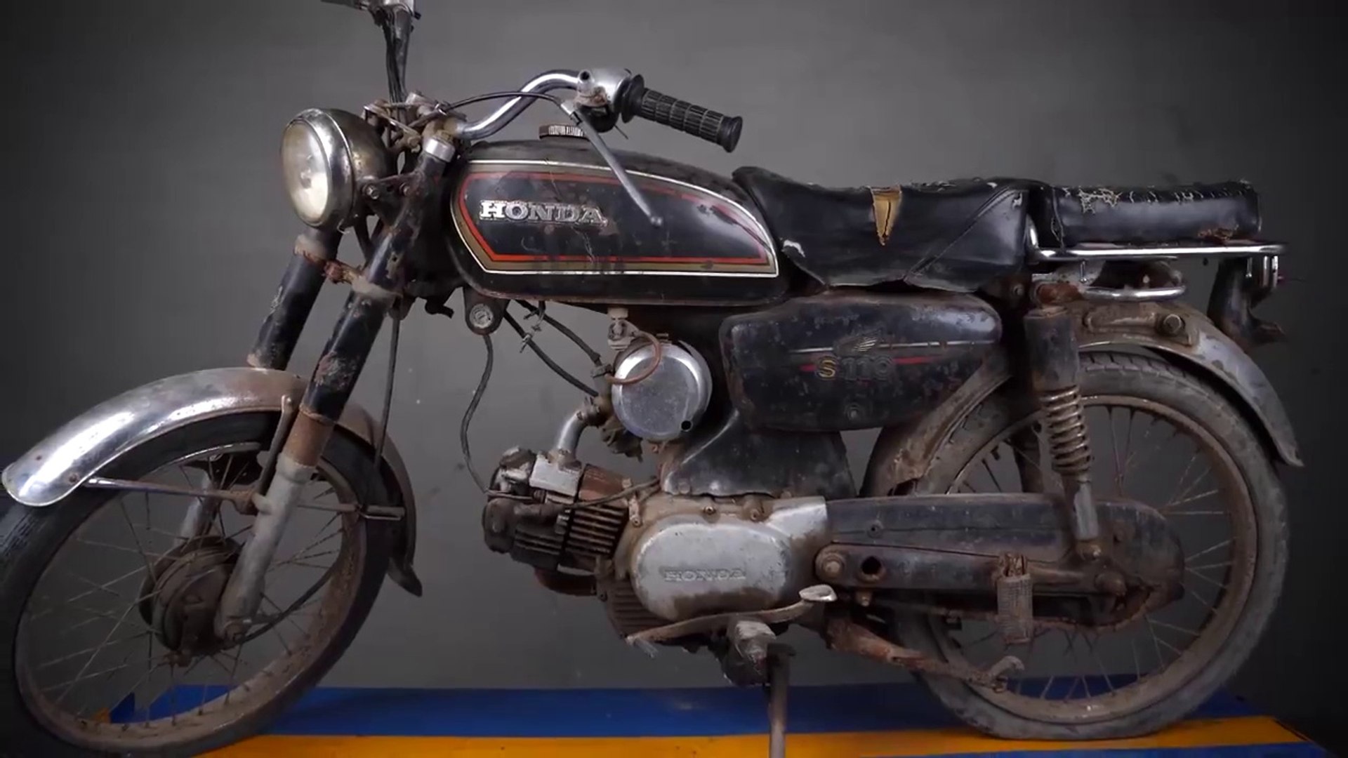 Old motorbike online restoration