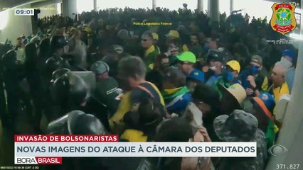 Novas imagens mostram invasão do Congresso 17/01/2023 11:11:25